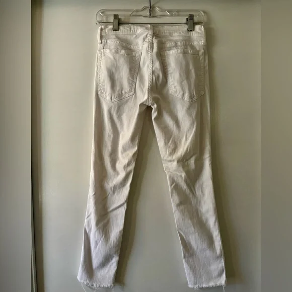 rag & bone Dre Capri Jeans in White Women’s Size 25 - Picture 6 of 11